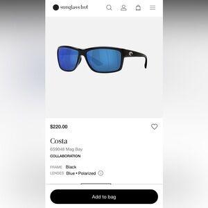 Men’s Costa Polarized Sunglasses